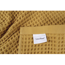 Полотенце Lotus Home - Waffle mustard горчичный 50*90, , 5