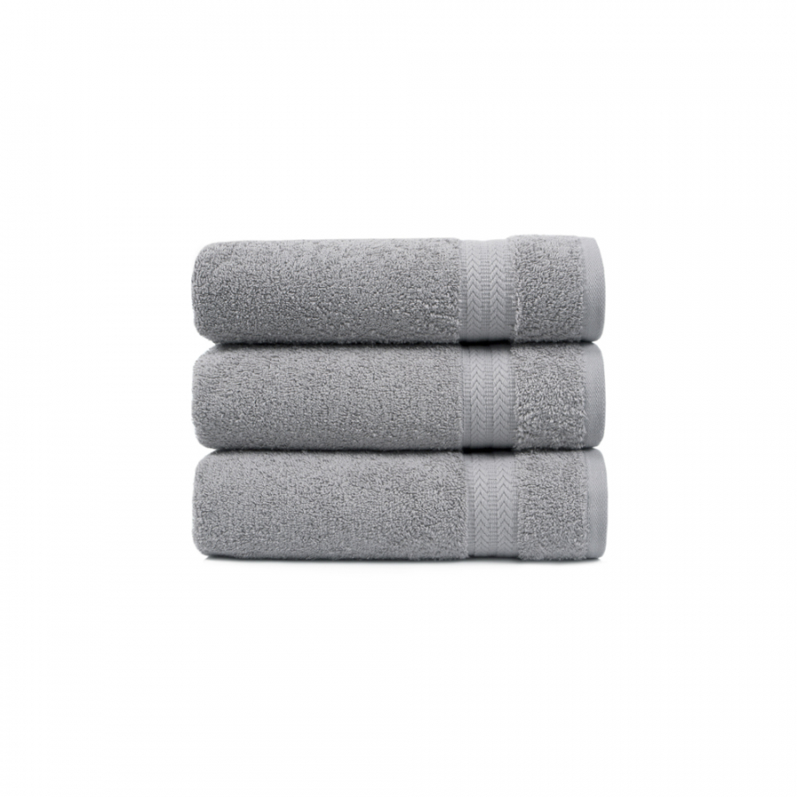 Полотенце Karaca Home - Charm Exclusive gri серый 50*90
