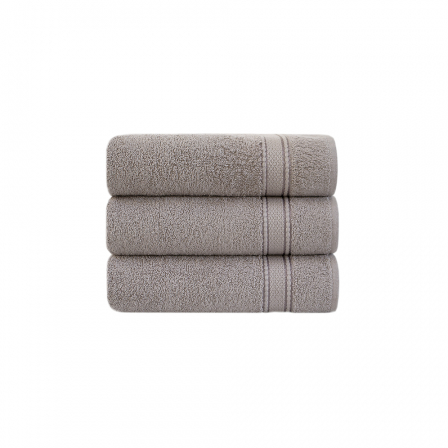Полотенце Karaca Home - Daily Soft gri серый 50*90