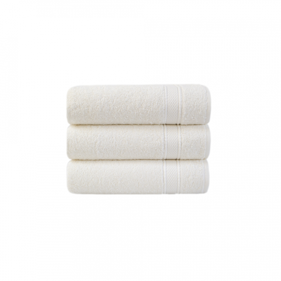 Полотенце Karaca Home - Daily Soft offwhite молочный 70*140