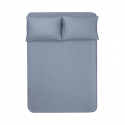 Простынь на резинке с наволочкой Penelope - Celine denim деним 100*200+50*70, , 2